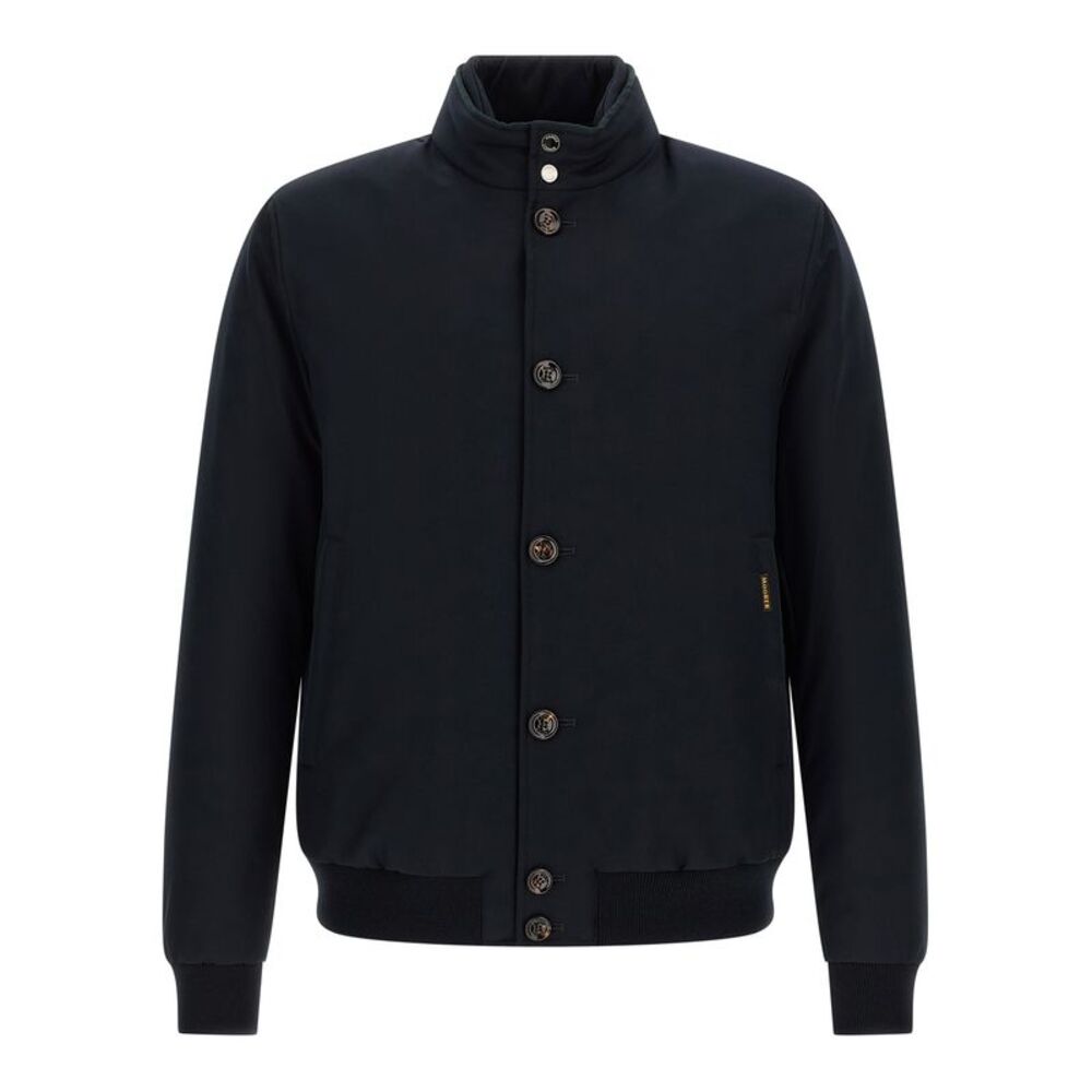 Moorer Men 'Janos' Bomber Jacket - 'Acqua' Line